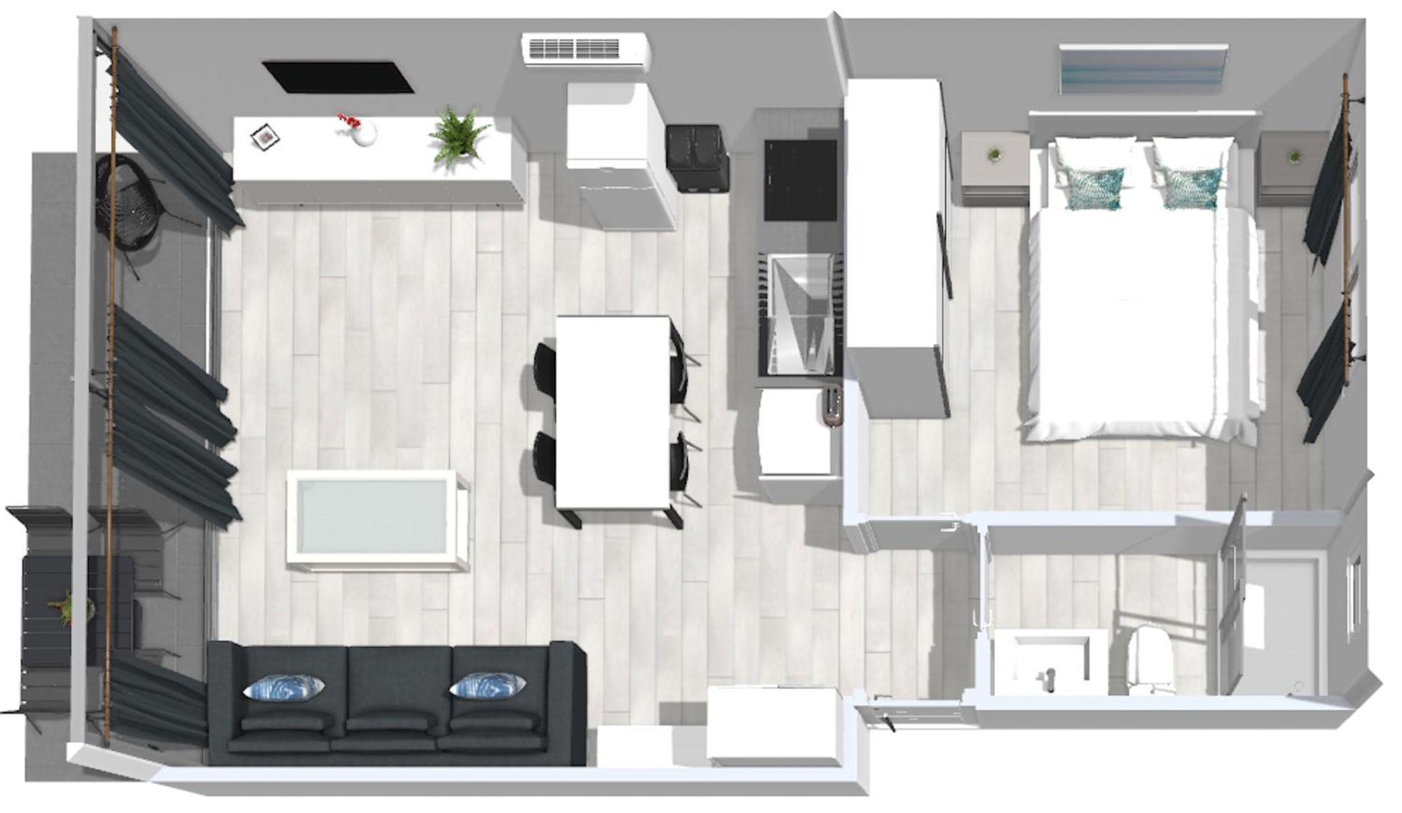 Roses Apartments 1 - Vista Mar Lateral - 1Habitacion Exteriör bild